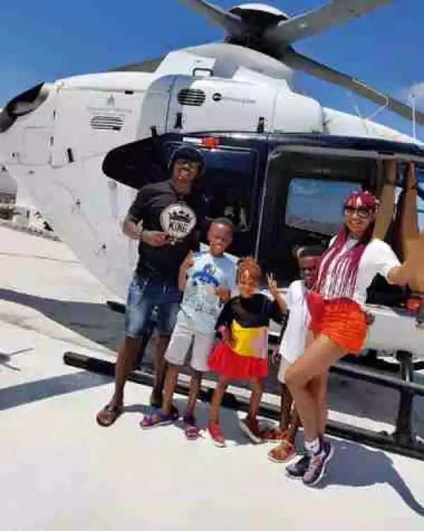 Ighalo And His Family Having The Time Of Their Lives In Greece (Photos)